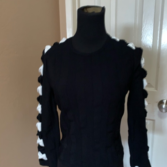 Alexander McQueen knit bow sweater - Picture 5 of 15